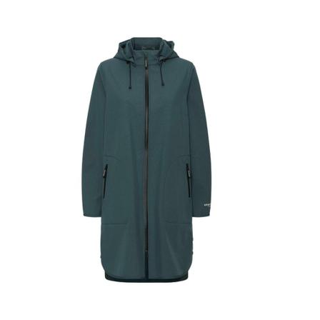 Ilse Jacobsen Hornbæk Jas Rain128.685 , Blauw , Dames , Maat: M Regenjassen