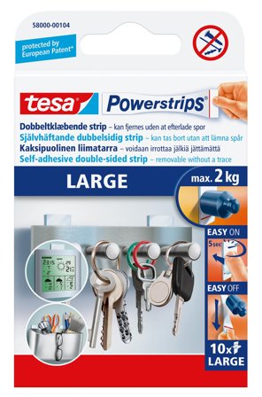 Tesa 58000-00104-20 Monteringstape, Maskintilbehør & forbrugsvarer