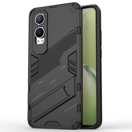OnePlus Nord CE4 Lite 5G / Oppo K12x 5G case with a stand - Black