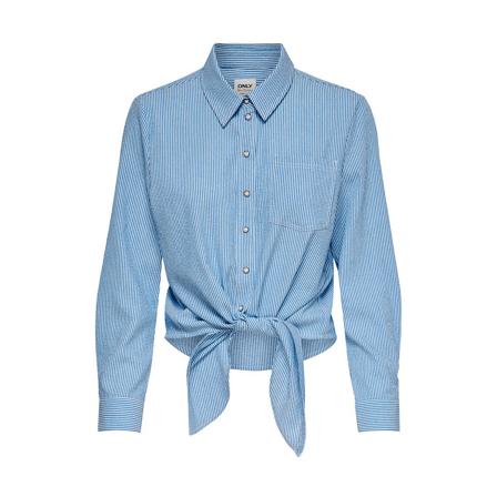 Only Shirts , Blauw , Dames , Maat: S