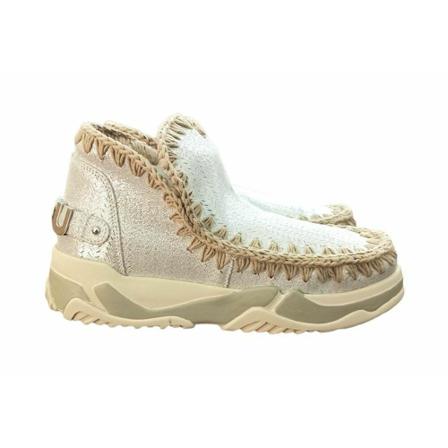 Mou Sneakers , Beige , Dames , Maat: 40 EU
