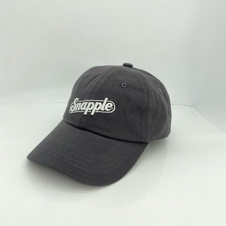 Vintage keps med broderad text Justerbar basebollkeps Fo