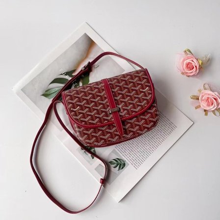 Sadelveske hundetann elegant messenger bag skulderveske dameveske trykt enkel