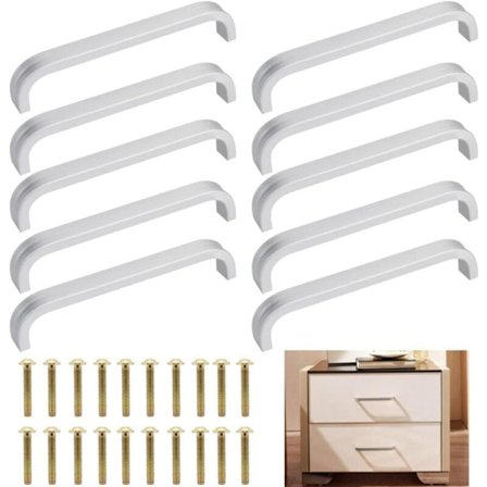 /EA/10 kpl Keittiökaapin vetimet Ruostumaton teräs Porte Universal Keittiö Siivekäs Laatikon vedin Alumiininen huonekaluvetimet Ulko-ovi 20 ruuvilla P