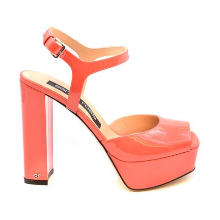 Sergio Rossi, Sandals Rood, Dames, Maat:39 EU