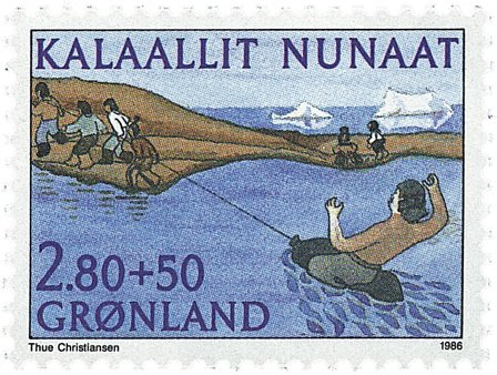 Grønland 1986 - AFA 164 - Postfrisk