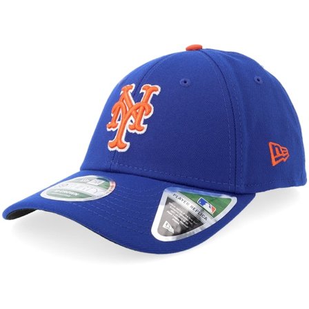 New Era - MLB Blauw flexfit Cap - New York Mets MLB Player Replica M-Crown 39THIRTY Royal Flexfit @ Hatstore