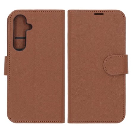 Samsung Galaxy S24 FE Plånboksfodral med Stativ - Brun