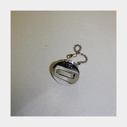 Lock till förskruvning helkromad bränsle