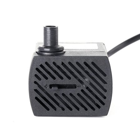 Mini AC vandpumpe, akvariefisk tank vandpumpe, lille havevandspringvand, europæisk standard SM-018 2.5W