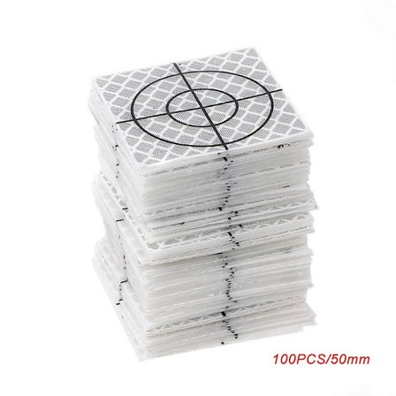 100 st Reflektorark Reflexband Target Total Station 20/30/40/50/60mm