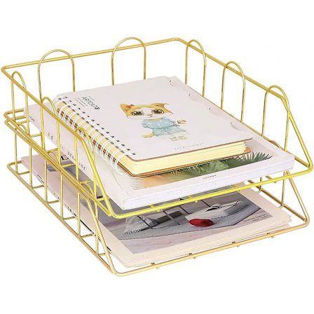 Brevkurv, Stabil, Kobber, 2 Stykker Gull (FMY)