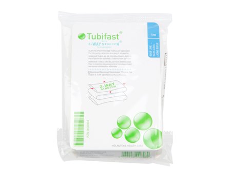 Tubifast Blå 7,5 cm x 1 m, 1 stk.