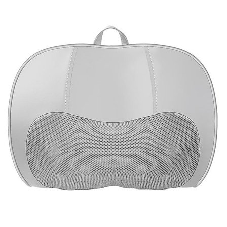 Nackmassageapparat med värme, elektrisk Shiatsu-ryggmassageapparat, djupknådande axelmassageapparat för helkroppsmuskler, massage hemma, bil