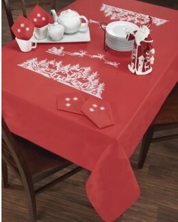 Iso pöytäliina Talvikylä