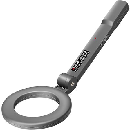 Dww-Profesjonell håndholdt bærbar metalldetektor metallsøker, 180 sammenleggbart hode, lys- og lydvarsler, bærbar elektronisk sommerenhet