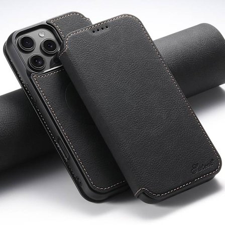 Premiumfodral från Leman kompatibel med iPhone 16 Pro Max