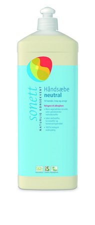 Sonett Håndsæbe Neutral Flydende 1 L, Skincare, Håndpleje, Håndsæbe