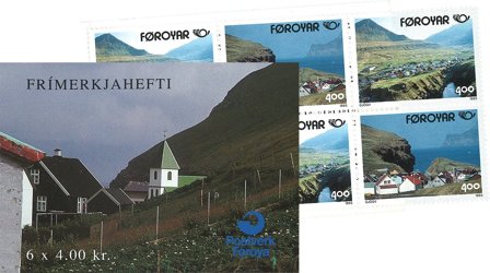 Færøerne 1993 - AFA A6 - Frimærkehæfte - Postfrisk