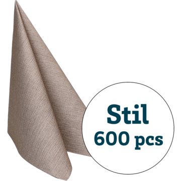 Serviett Stil Kakao 40x40cm