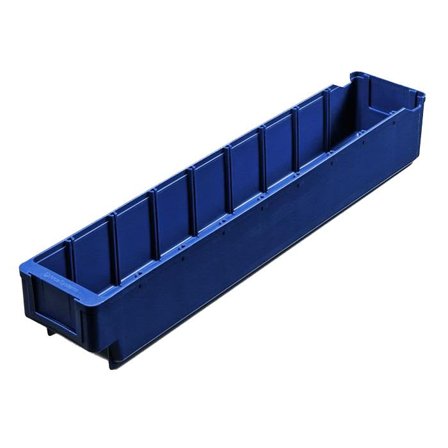 Schoeller Allibert ARCA 4537 Lagerboks blå 500x94x80 mm, Garasjeinnredning & oppbevaring