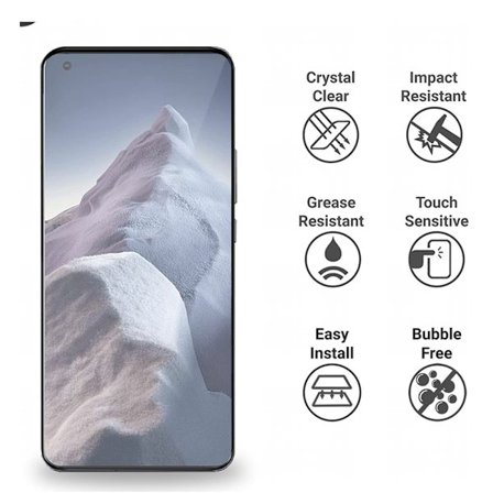 Xiaomi Mi 11 Mjukt Skärmskydd PET 0,3mm