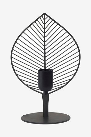 PR Home - Pöytävalaisin Elm, 32,5 cm - Musta - Pöytävalaisimet - - Homeroom