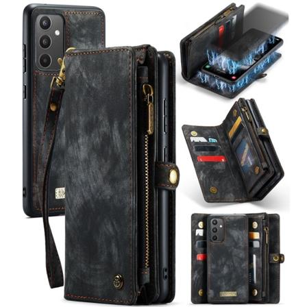CaseMe Multi-Slot 2 i 1 Pungetui Galaxy A34 Sort