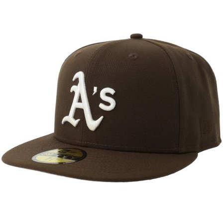 New Era - MLB Brun fitted Keps - "Hatstore Exclusive x Oakland Athletics 59FIFTY Brown Fitted " @ Hatstore