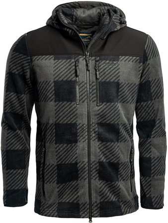 Arrak Outdoor Arrak Unisex Canada Fleece Grey/Black