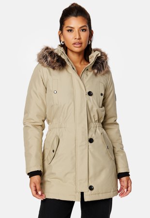 ONLY Iris Fur Winter Parka Crockery Klær