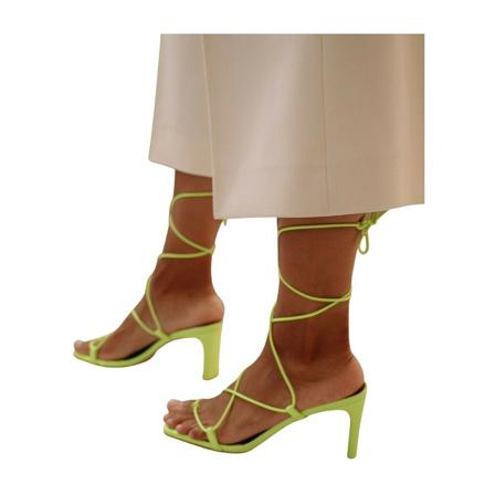 Alohas, Bellini Neon Groen, Dames, Maat:38 EU