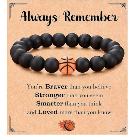 Volleyball/Basketball/Football/Softball/Baseball Armbånd Gaver til Drenge Piger, Teen Drenge/Piger Gaveideer til Juleeksamen Fødselsdag