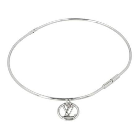 Louis Vuitton Vintage, Pre-owned Stainless Steel belts Grijs, Dames, Maat:ONE Size