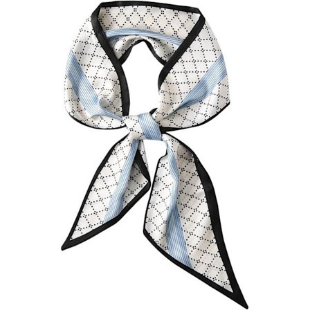 Satinsjal til kvinder, udsøgt trykt dobbeltlags hovedtørklæde, lille halstørklæde, strand hovedtørklæder, omslag, halstørklæde til hår, Style 2