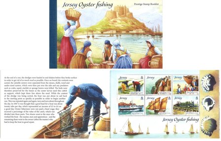 Jersey - Østersfiskeri - Postfrisk prestigehæfte
