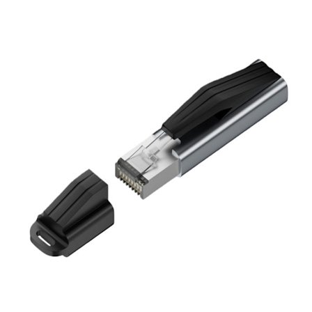 Bärbar Nyckelring Design Typ C till Ethernet Adapter för Mobil Anslutning