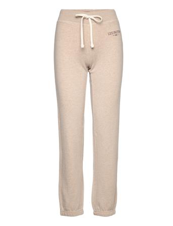 Jenna Pants Collegehousut Olohousut Beige Lexington Clothing