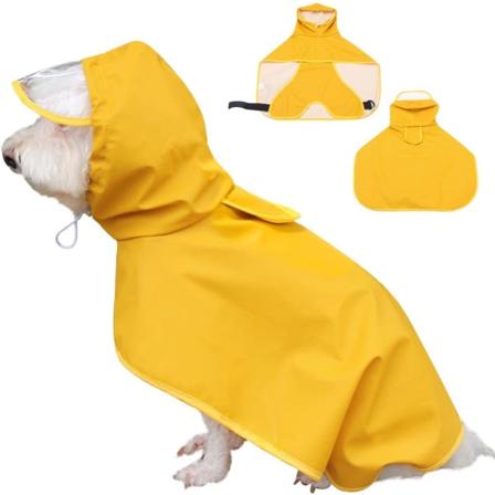 Hunderegnfrakk, hunderegnfrakk, vanntett hunderegnfrakk, hund