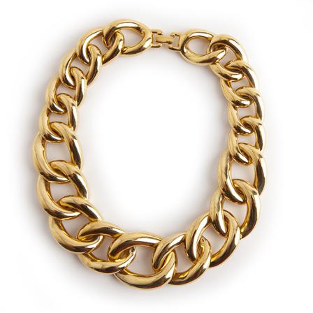 Givenchy Pre-owned Necklaces , Geel , Dames , Maat: ONE Size Vintage Sieraden