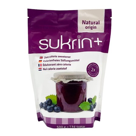 Sukrin Stevia + 500 g, Helse & Madvarer, Sukker & Sødemidler, Sødemidler