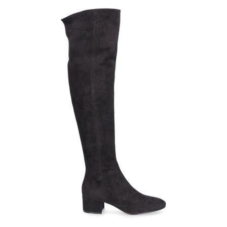 Gianvito Rossi, Over-Knee Boots Czarny, Kobieta, Rozmiar: 38 EU