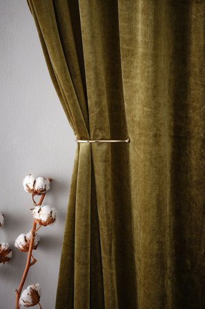 Jotex - Gardinholdere 2-pk Gull - MONIQUE - Kjøp Gardinholdere hos Jotex