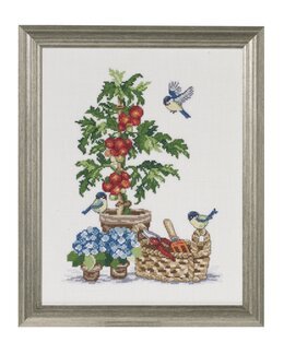 Broderipakke Bilde Tomatplanten Lin - Permin