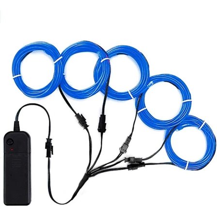 Langattomat Kannettavat Sähkö Ei mitään Valopaketti Elektroluminesenssilanka Electric Forest -lahjaan