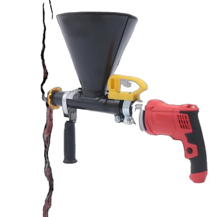 Elektrisk Fogverktyg, 700W Effekt, Ergonomisk Design, Mångsidiga Munstycksalternativ