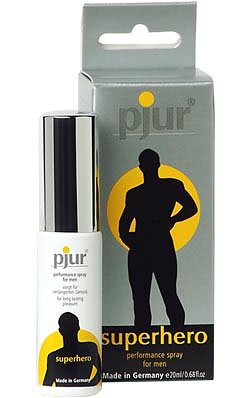 Pjur: Superhero Performance Spray til Mænd