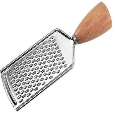 Rostfritt Stål Rivjärn Citrus Zestjärn Ostrivjärn Med Trähandtag För Citron