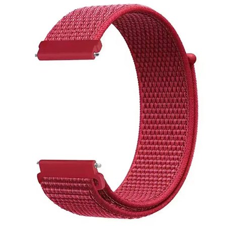 20mm 22mm Nylon Loop Armband För Garmin Forerunner 265 255 570/Venu 3 2 sq/Active 6 5/Vivoactive 6 För Huami AMAZFIT BIP 6 5 Armband
