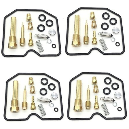 4 SARJAA GSF600S BANDIT GSF600 GSF 600 S 1996-1999 Moottoripyörän Kaasuttimen Korjaussarja Tiivisteosat - WELLNGS